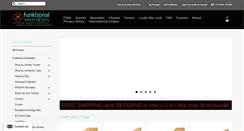 Desktop Screenshot of funktionalwearables.com